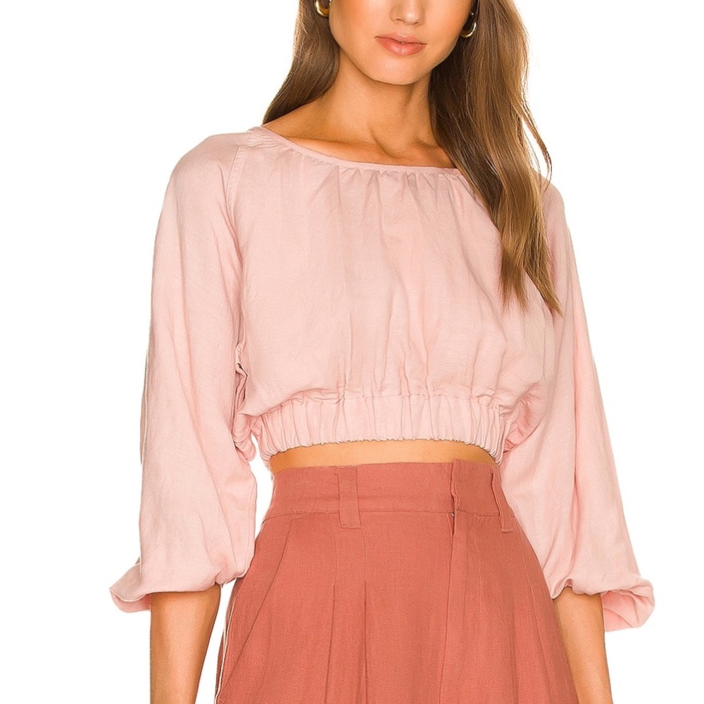Maia top blush